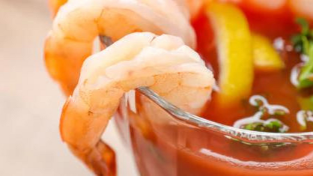 Succulent Shrimp and Spicy Cocktail Sauce