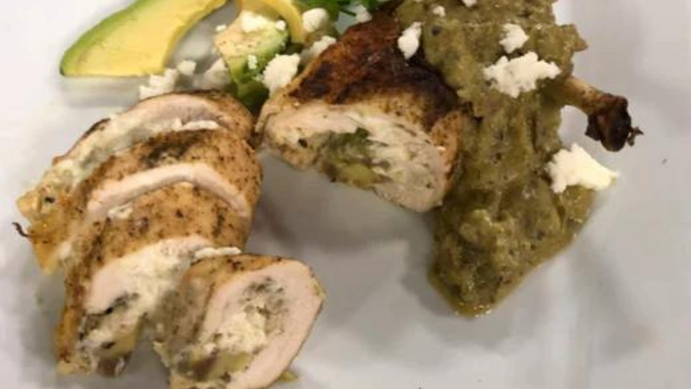 Stuffed Chicken Breasts with Southwest Slather