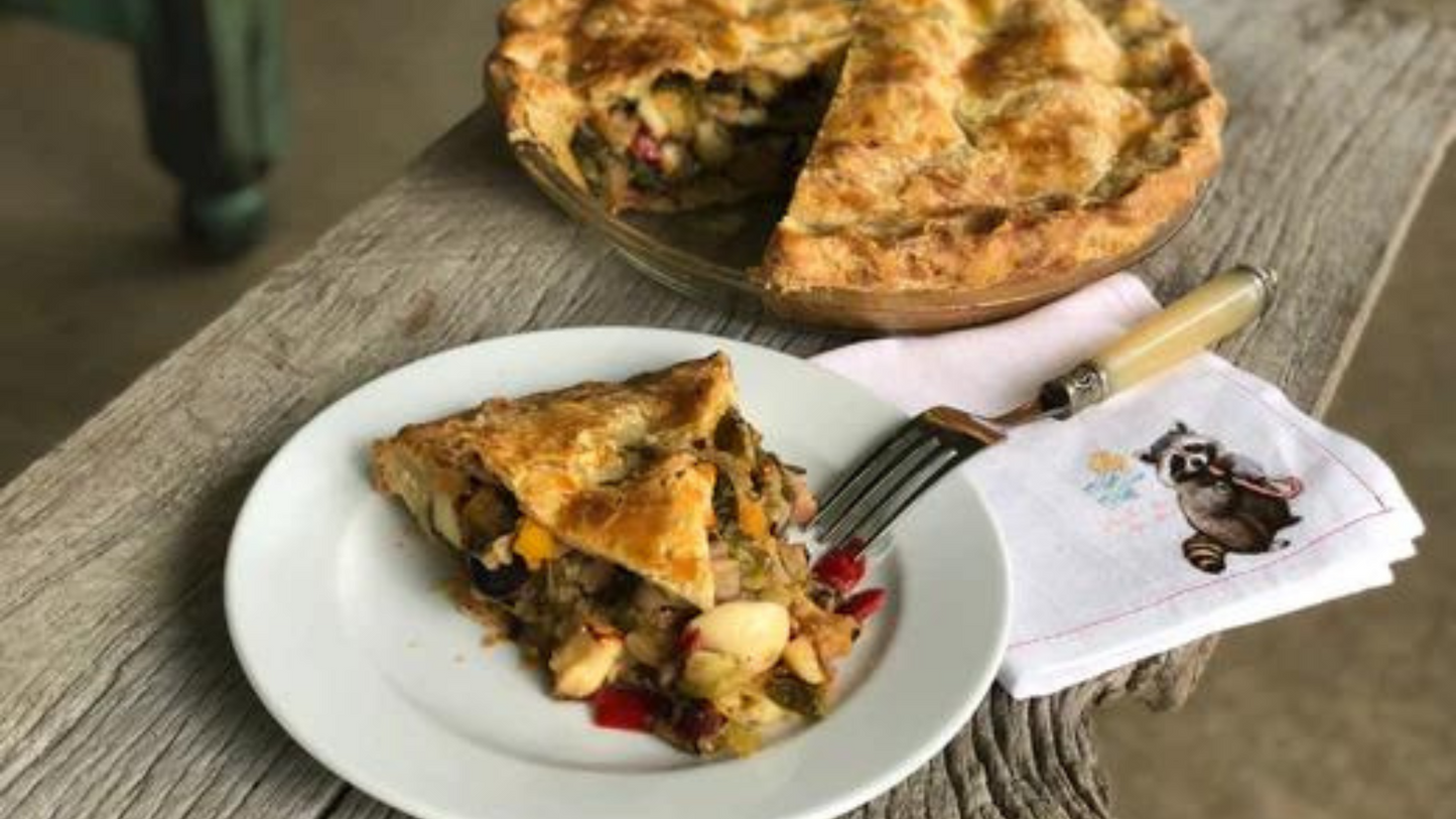 Delicious Roasted Vegetable Pot Pie