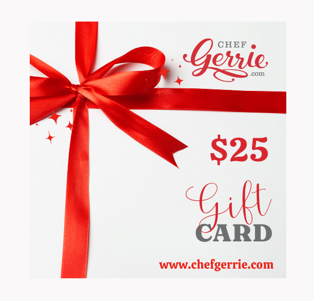 
                  
                    Chef Gerrie Gift Card
                  
                