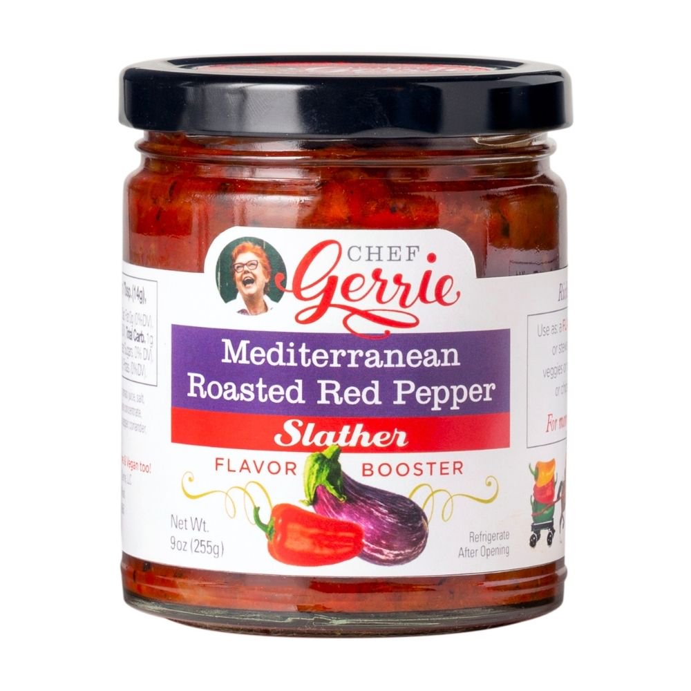 
                  
                    Mediterranean Roasted Red Pepper Slather
                  
                